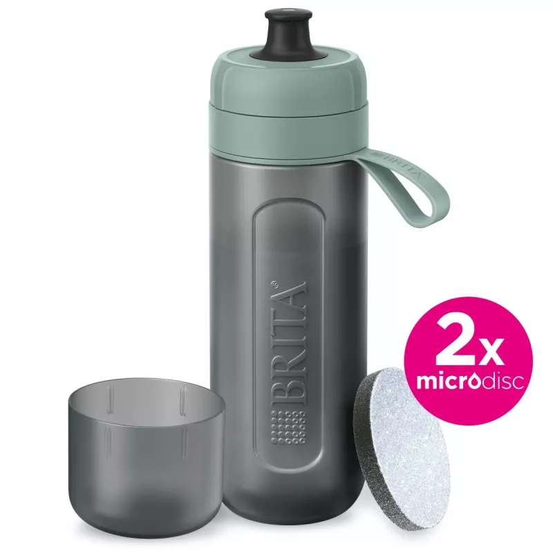 Brita Sports -vesisuodatinpullo Active tummanvihreä, vihreä