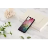 iKins puhelinkotelo Samsung Galaxy S20+ — vesikukkakuosi, musta