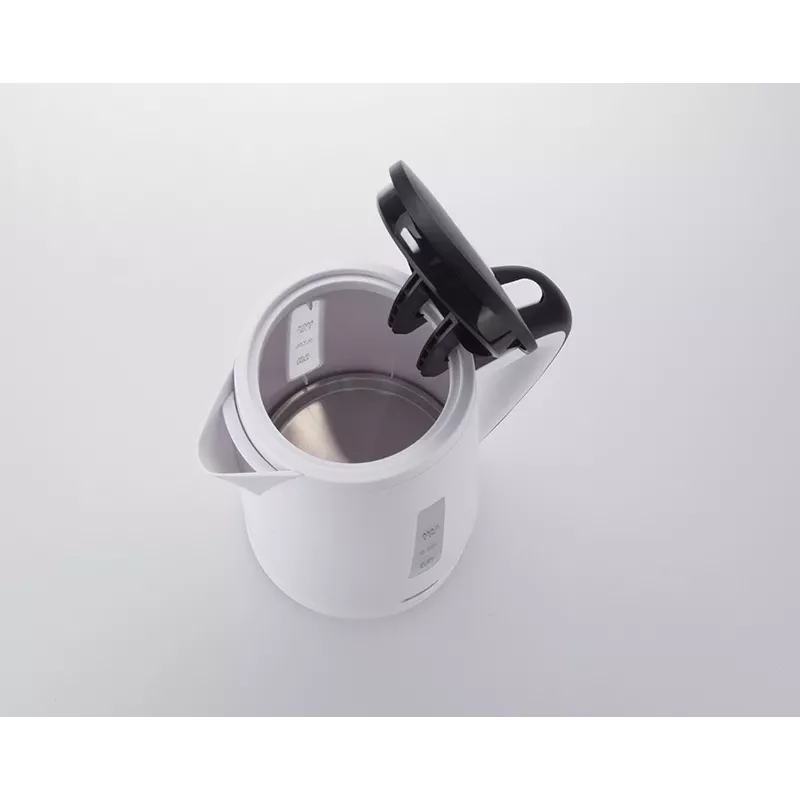 Vedenkeitin JATA 1 l 2000 W musta valkoinen