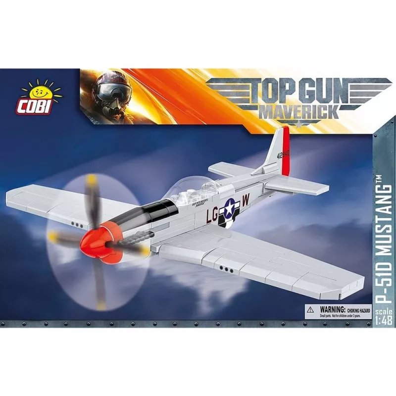 COBI 5847 Top Gun Maverick P-51D Mustang 150 palaa