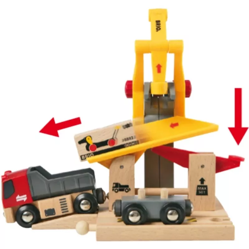 BRIO World rahdinlastausasema, leikkirakennus