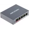Hikvision DS-3E0105P-E/M(B) verkkokytkin L2 Fast Ethernet (10/100) Power over Ethernet (PoE) harmaa