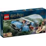 LEGO Harry Potter lentävä Ford Anglia auto-lelu yli 7-vuotiaille lapsille, pojille ja tytöille, rakennettava malli Ron Weasley -minihahmolla ja Hedwigillä