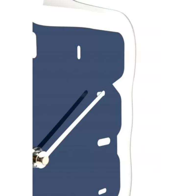 NeXtime seinäkello 3072bl Thumbs up, 40,5x41,5 cm, seinäkello, sininen/hopea