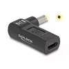 DeLOCK adapteri USB Type-C naaras - HP 4,8 x 1,7 mm uros 90° kulma