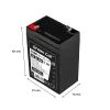 AGM VRLA -akku 6V 4,5Ah IP54