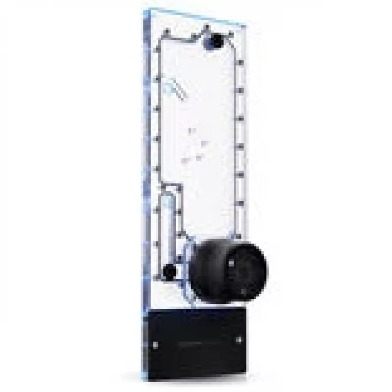 Säiliö Distroplate Singularity Phanteks NV9 D5 D5-pumpulle, mukautetun vesijäähdytyksen jakolevy