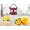 Beper P102EST100 USB-ladattava sitruspuristin, 250 ml, valkoinen/punainen