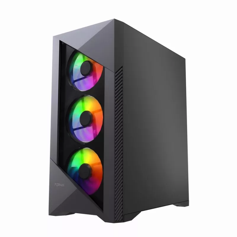 Gembird CCC-FC-900ARGB pelikotelo Fornax 900, ATX, musta