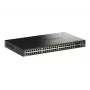 D-Link 52-porttinen Gigabit Stackable PoE+ Smart Managed -kytkin, 4 x 10G SFP+ -porttia