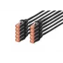 DIGITUS CAT6 S-FTP verkkokaapeli 2 m, 10 kpl musta (DK-1644-020-BL-10)