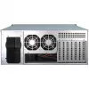 Palvelinkotelo Inter-Tech 4U-4408 rack musta, hopea