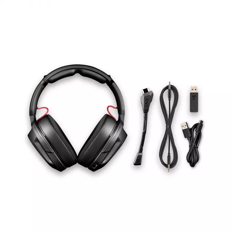 Teufel CAGE PRO headset langaton panta pelaaminen USB Type-C Bluetooth musta