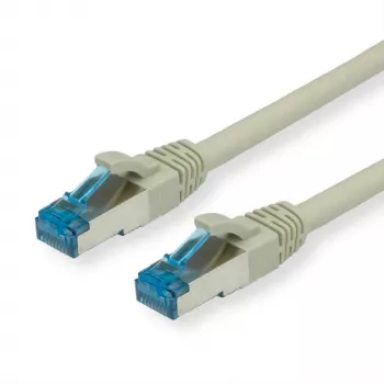 Verkkokaapeli VALUE 21.99.0864 harmaa 0,3 m Cat6a S/FTP