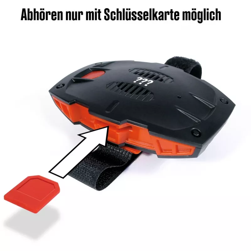 Die drei Geheimnachrichten-Recorder, etsiväsarjat