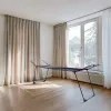 Kuivausteline VILEDA Infinity Flex Ultimate Teleskooppi — musta, pinnoitettu alumiini, 30 m kuivausala, taitettava, rullat