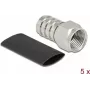 DeLOCK 90032 F-liitin, uros, antenniliitin
