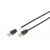 Digitus verkkokaapeli CAT 6 S/FTP ulkoasennuskaapeli RJ-45 Cat6 10 m musta