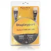 DisplayPort-kaapeli DeLOCK 82770 1 m musta ruskea