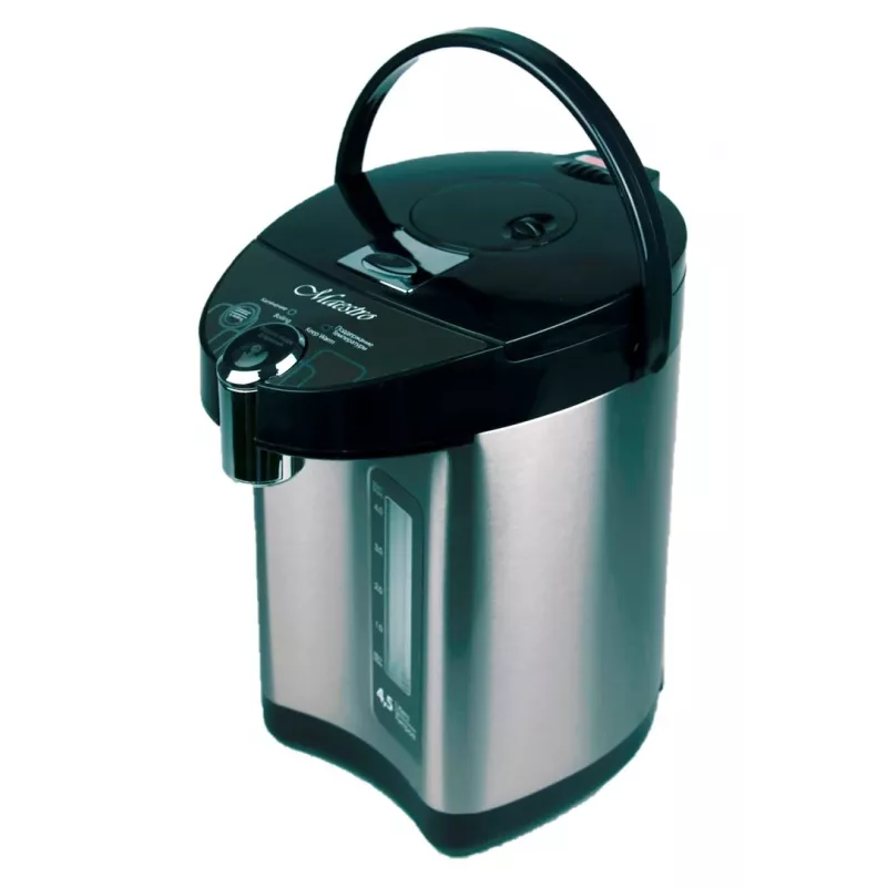 Feel-Maestro MR-081 -termospullo 3,8 l, hopea, musta