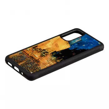 iKins suojakotelo Samsung Galaxy S20:lle – musta, Caféterrasse-muotoilu