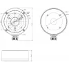 HIKVISION DS-1280ZJ-S musta BOX