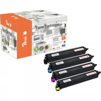 Peach-värikasetti Brother TN-248XL DCP-L-3520 MultiPack uusi siru yhteensopiva - yhteensopiva