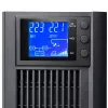 UPS QOLTEC puhdas siniaalto 1kVA 800W AVR:llä ja LCD-näytöllä