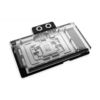 Taustalevy Alphacool 10269 akryyli alumiini kromi kupari nailon musta 155,5x235,9x34mm