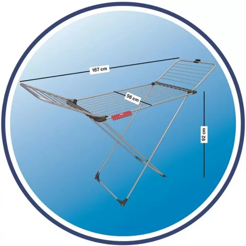Kuivausteline Vileda Aluminium 100