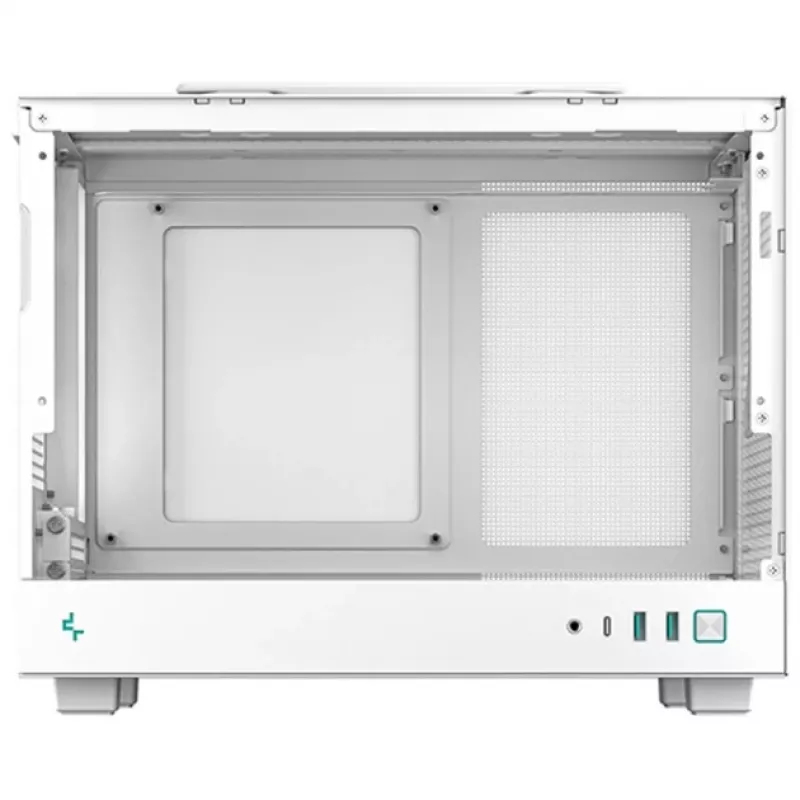 Tietokonekotelo DeepCool CH160 MESH WH, ATX, valkoinen