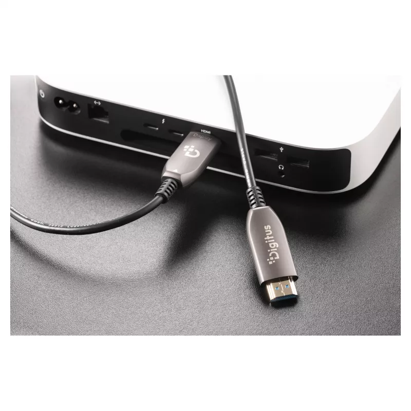Hybridi-kuitu-kaapeli HDMI AOC DIGITUS AK-330126-700-S, UHD 8K, 70 m