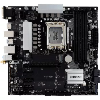 Emolevy Biostar B760MX2-E Pro D4 - B760 - Socket 1700 - Micro ATX