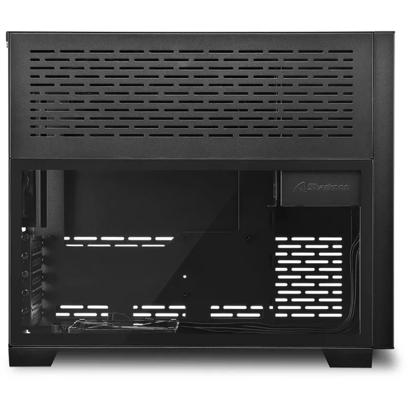 Sharkoon MS-Z1000 Micro-Tower-kotelo, musta
