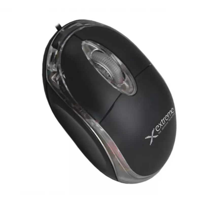 Langallinen optinen molempikätinen hiiri EXTREME XM102K — 1000 DPI, USB Type-A, 1,2 m kaapeli, 3 painiketta