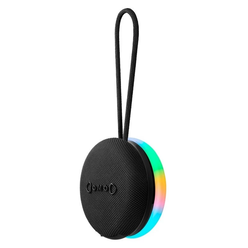 Kannettava Bluetooth-kaiutin DEFENDER ENJOY 40 — 7 W RMS, Bluetooth 5.3, LED-valaistus, LiPo-akku, 9 h, musta