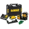 Laserlinjavaaka DeWalt DCE089D1G18-QW vihreä säde itsetasautuva 360° vastaanotinyhteensopiva