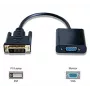 Microconnect DVIDVGA videokaapeliadapteri 0,25 m DVI-D VGA (D-Sub) musta