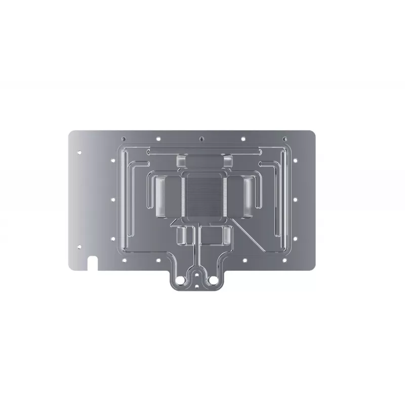 Alphacool Core GeForce RTX 4090 GameRock / Phantom GPU-vesijäähdytin taustalevyllä