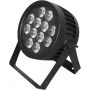 EUROLITE 12x9W IP LED PAR -valaisin — 12 LEDiä × 9 W, IP-suojattu kotelo, lava- ja tapahtumapesuvalaisin
