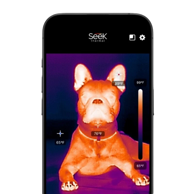 Seek Thermal LW-ABAX lämpökamera musta 200x150 pikseliä