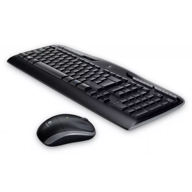 Logitech MK330 langaton näppäimistö US musta