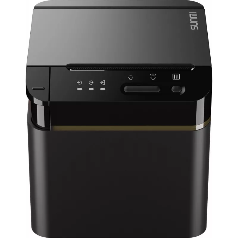 SUNMI C04020020 80 mm Kitchen Cloud Printer kuittitulostin, lämpö, leikkuri, USB-C, Bluetooth, Ethernet, Wi-Fi, musta