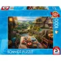 Schmidt Spiele 59763 palapeli „Aamiainen näkymällä“, 1000 palaa, 12+