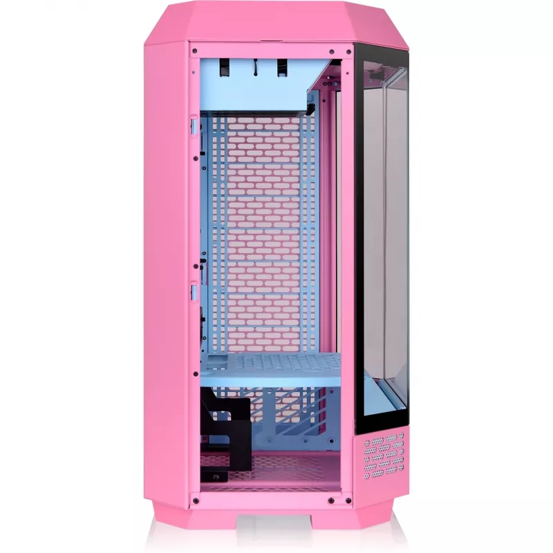 Thermaltake The Tower 300 Bubble Pink, pinkki, karkaistu lasi – Midi/Mini Tower – ATX