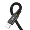 USB-kaapeli Baseus Fast 4in1 2xUSB-C / Lightning / Micro 3.5A 1.2m (musta)