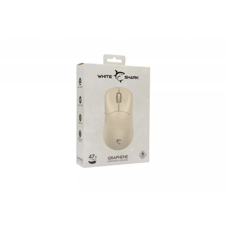 Hiiri White Shark GM-5014 Graphene beige USB