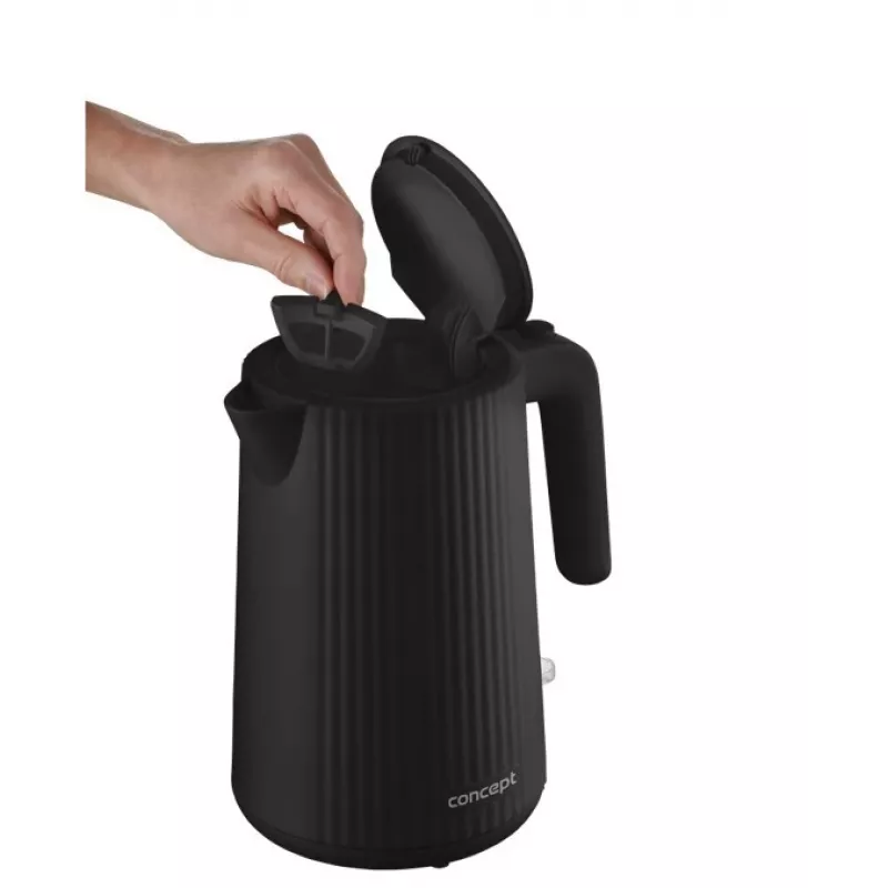 Vedenkeitin 1,7 l Concept RK2391 musta