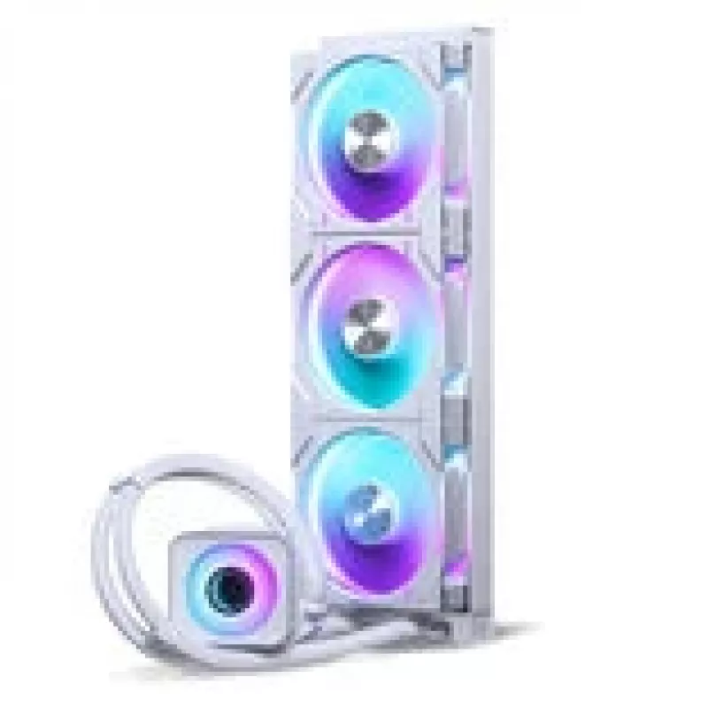 All-in-One-nestemäinen CPU-cooleri PHANTEKS Glacier One 360D30 X2 DRGB 360 mm valkoinen
