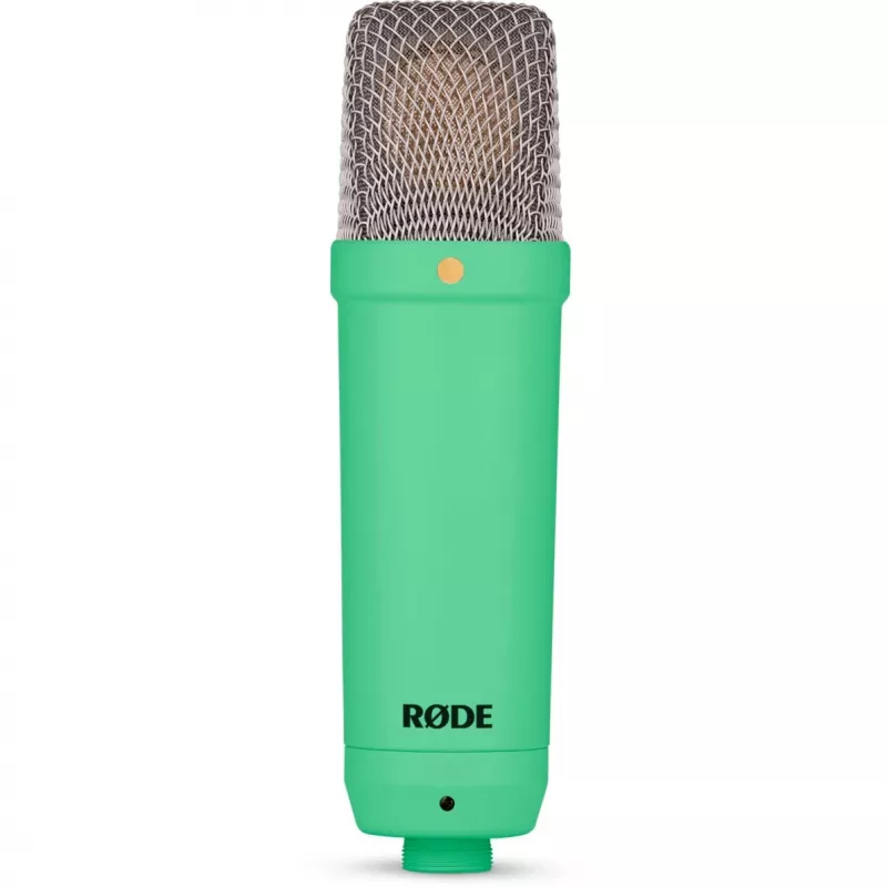 NT1 Signature + XLR-kaapeli + pöytämikrofonivarsi, mikrofoni vaaleanvihreä, paketti